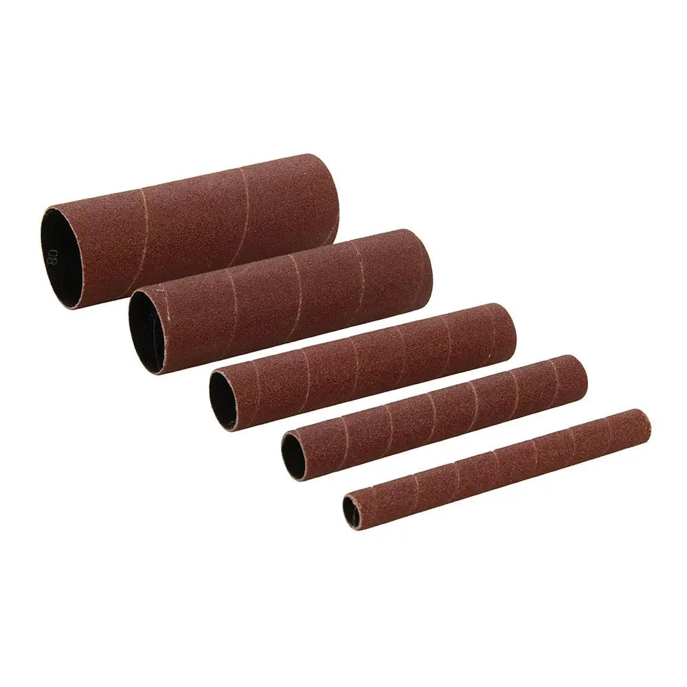 Triton Aluminium Oxide Sanding Sleeves 5pce TTSS80G5PK 80G 499195  White Rose Tools