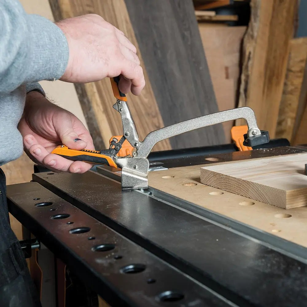 Triton AutoJaws™  Drill Press / Bench Clamp TRAADPBC6 6" (150mm) 985806  White Rose Tools