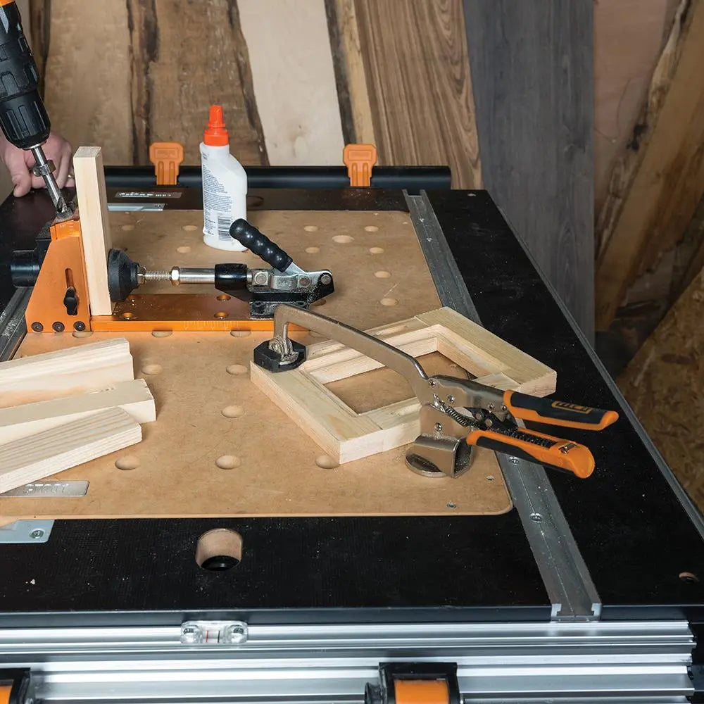 Triton AutoJaws™  Drill Press / Bench Clamp TRAADPBC6 6" (150mm) 985806  White Rose Tools