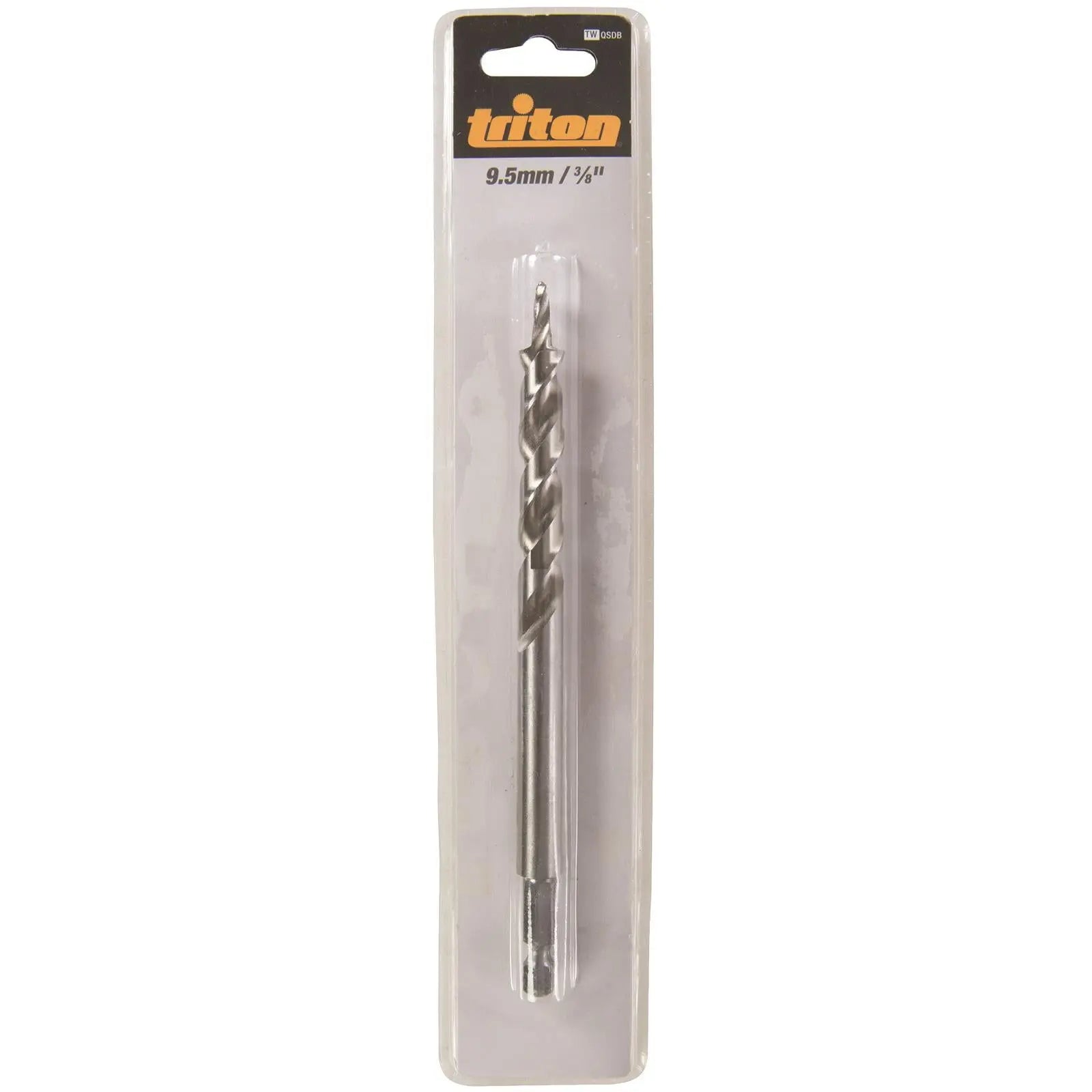 Triton Quick Change Hex Shank Step Drill Bit 9.5mm 3/8" TWQSDB 
