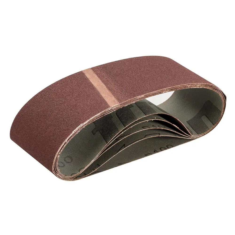 Triton Sanding Belt 76 x 533mm 5 Pack- Choose Grit  White Rose Tools