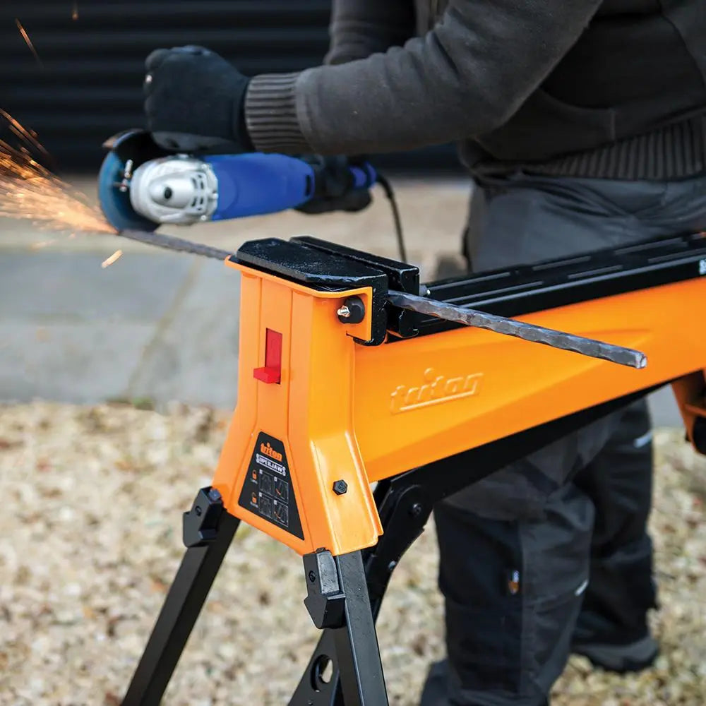 Triton SuperJaws Portable Clamping System SJA100E 327323  White Rose Tools