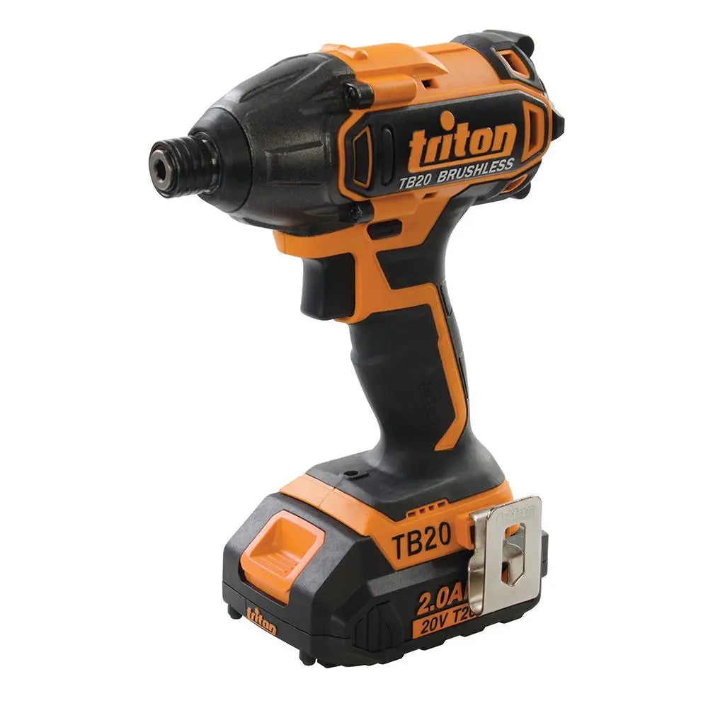 Triton T20 Brushless Impact Driver 20V T20IDBL 370518  White Rose Tools
