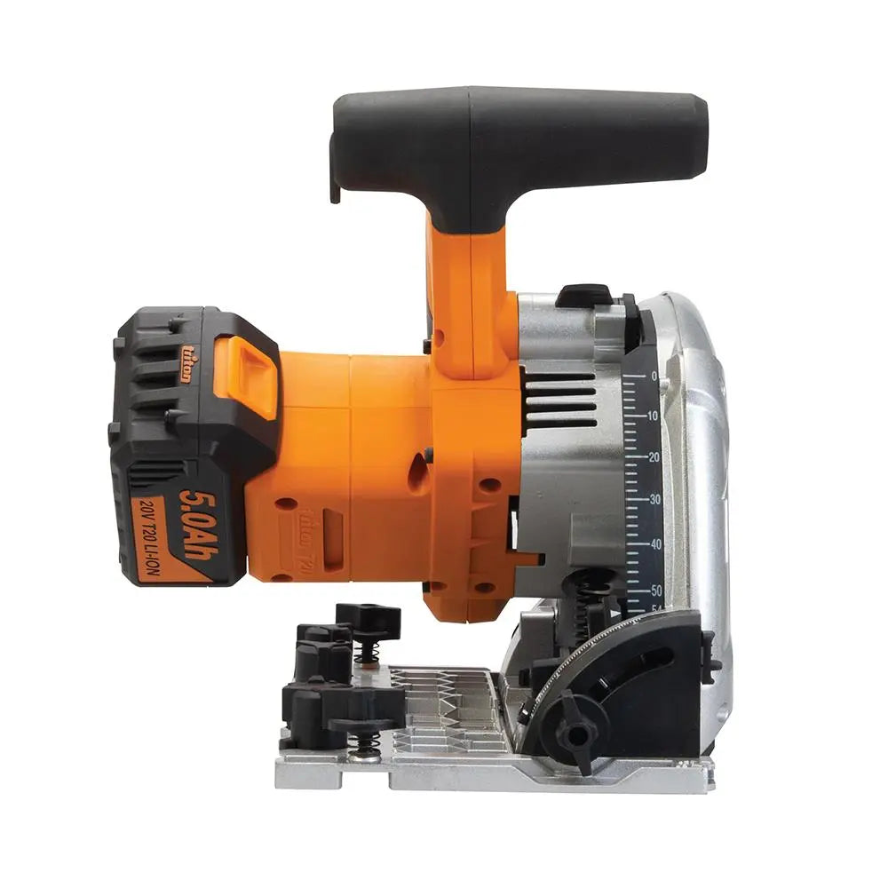 Triton T20 Brushless Plunge Track Saw Kit 20V T20TS165BLKIT 985836  White Rose Tools