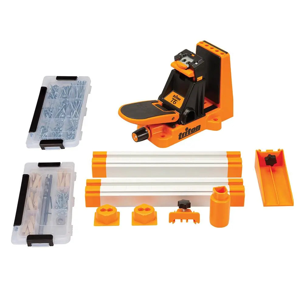 Triton T6 Pocket-Hole Jig Master Set 12pce T6PHJM 785243  White Rose Tools