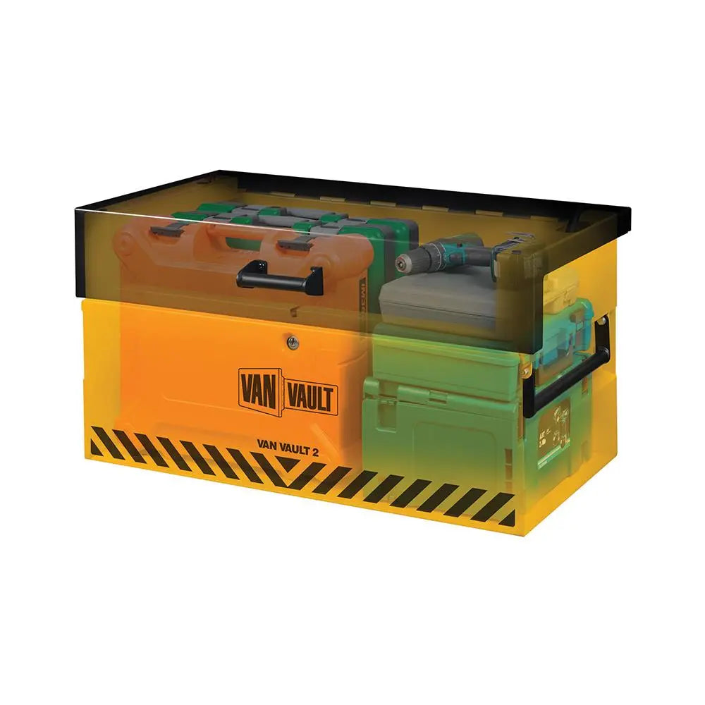 Van Vault 2 Secure Tool Storage Box 48kg 930 x 530 500mm S10810  White Rose Tools