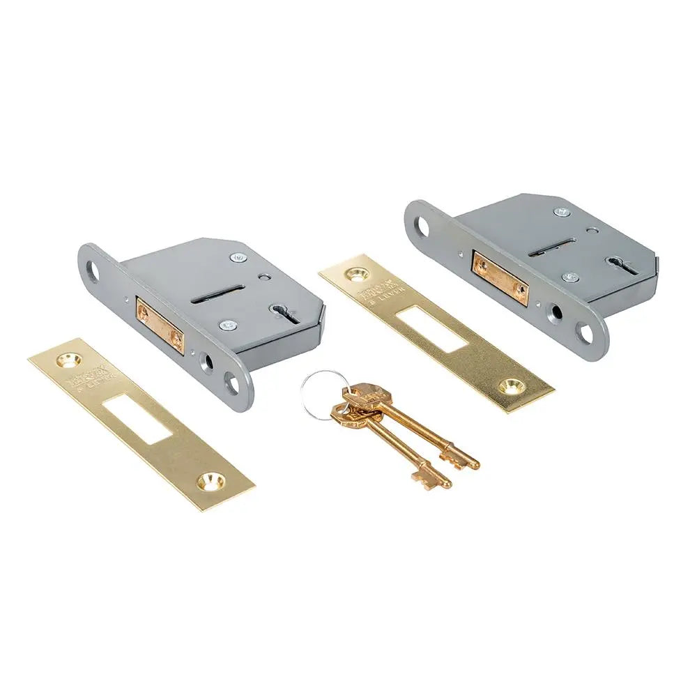 Van Vault 5 Lever Lock Keyed Alike 2pk S10047KA  White Rose Tools