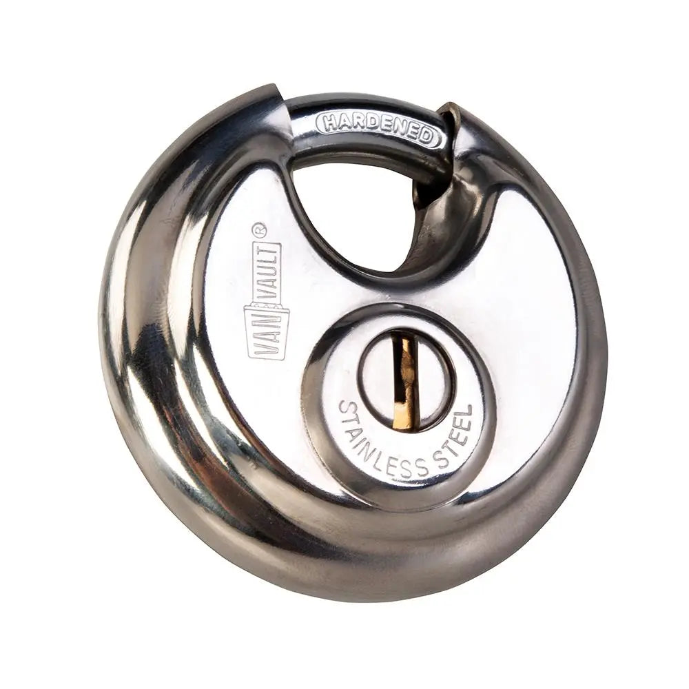 Van Vault 70mm Disc Lock Keyed Alike S10063KA  White Rose Tools