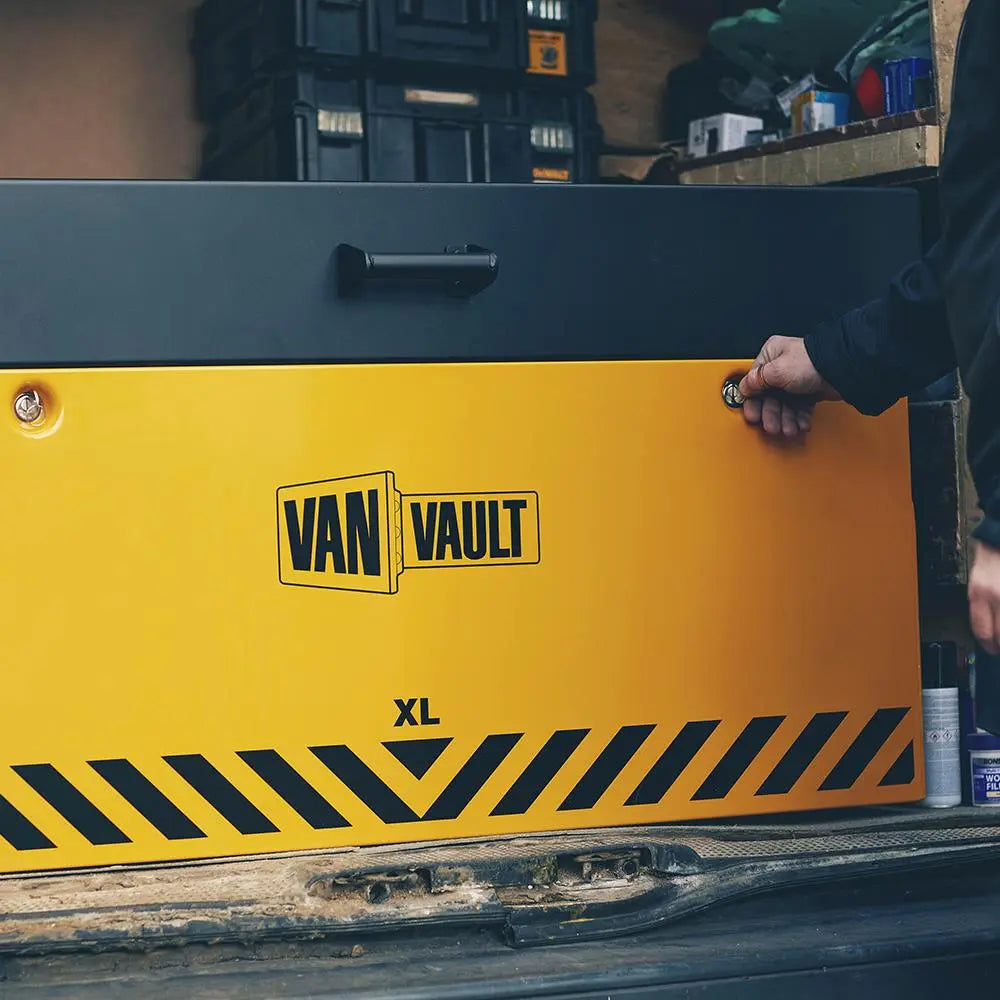 Van Vault Secure Tool Storage Box XL 82kg 1190 x 645 x 635mm S10840  White Rose Tools