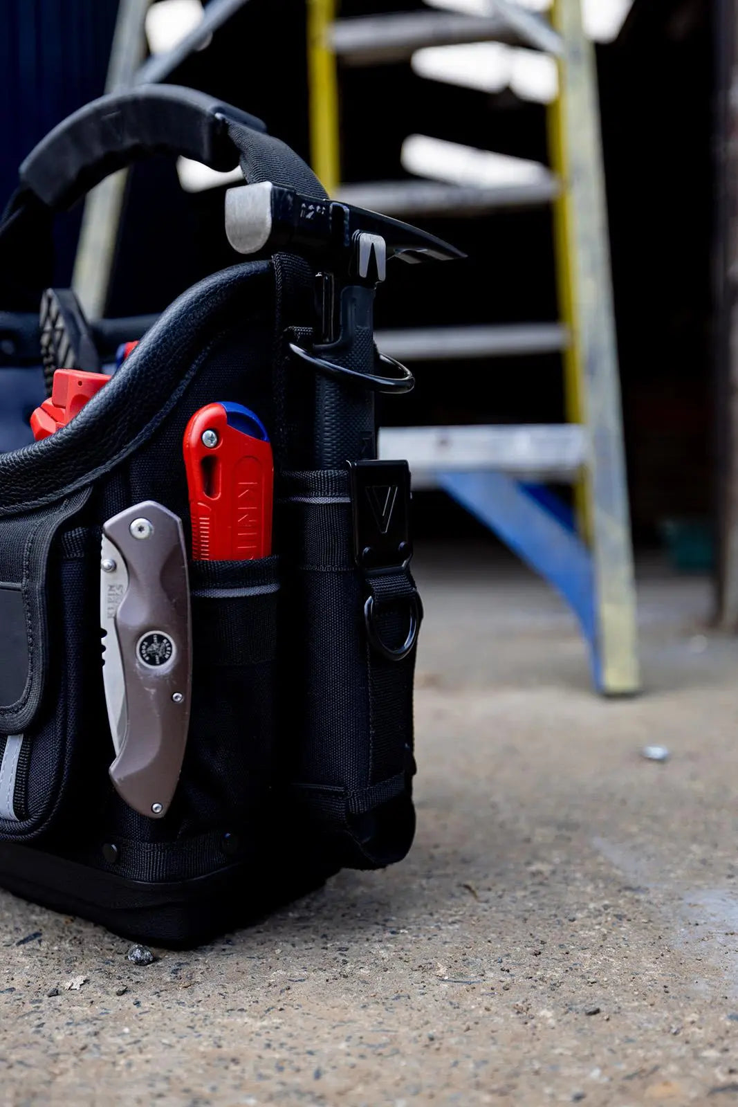 Velocity Rogue 1 Service Bag Open Tote Shadow Black Connect Compatible OT-1-B  White Rose Tools