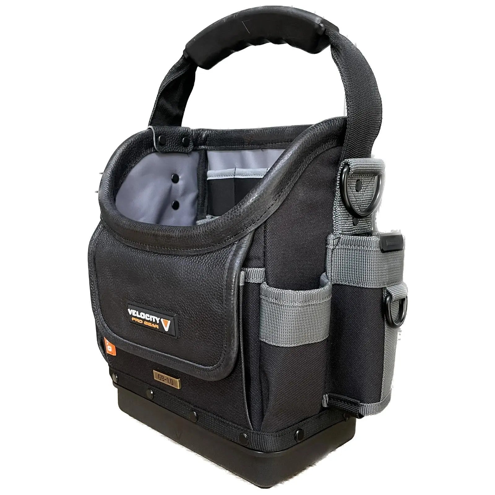 Velocity Rogue 1.0 Open Tote Black VR-1702  White Rose Tools