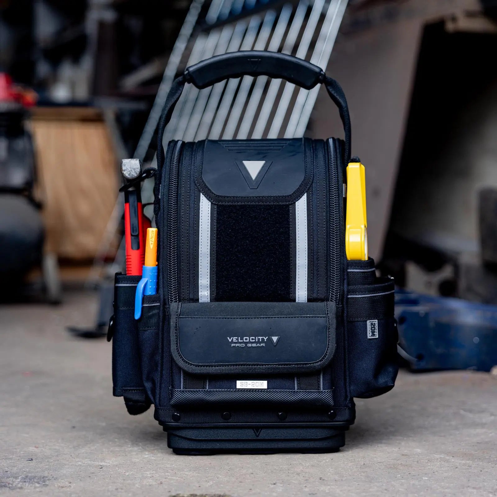 Velocity Rogue 20 Service Bag Shadow Black SB-20-B  White Rose Tools