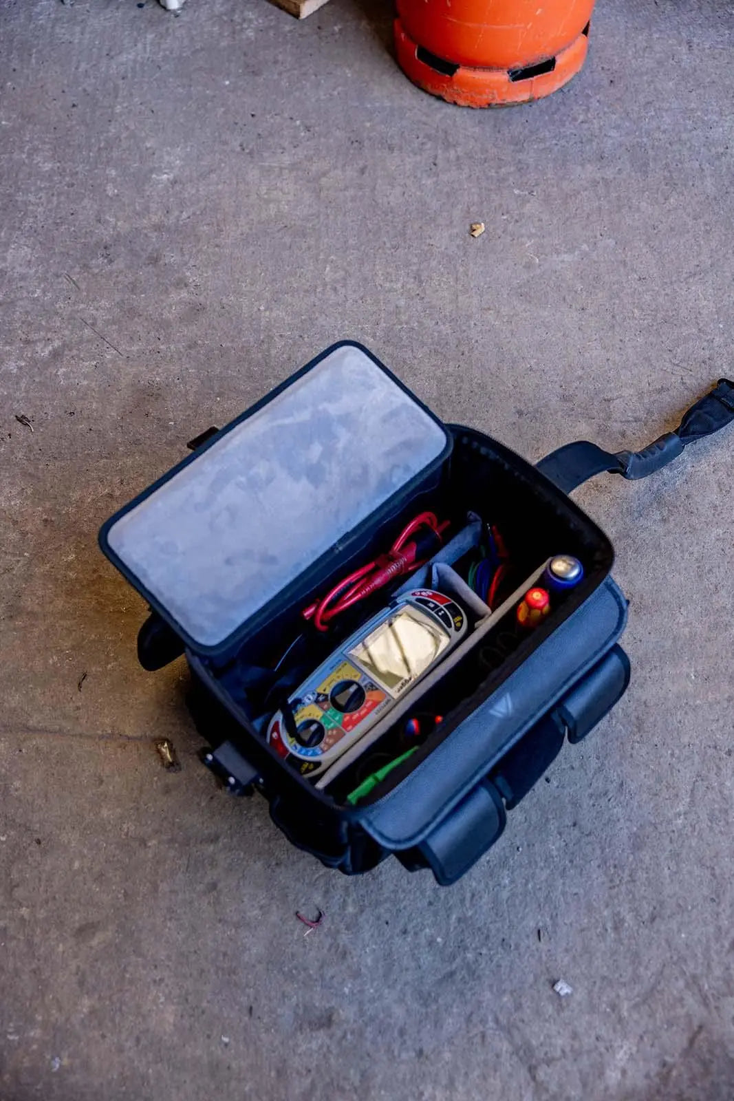Velocity Rogue 75 Tester Bag Black Connect Compatible TB-75-B  White Rose Tools