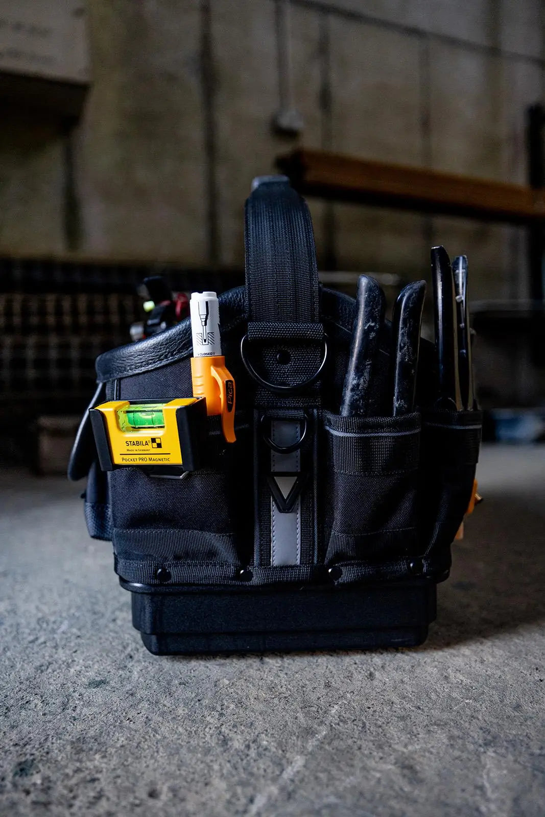 Velocity Rogue 80 PB Open Tote Soldering Bag Black Connect Compatible OT-80-B  White Rose Tools