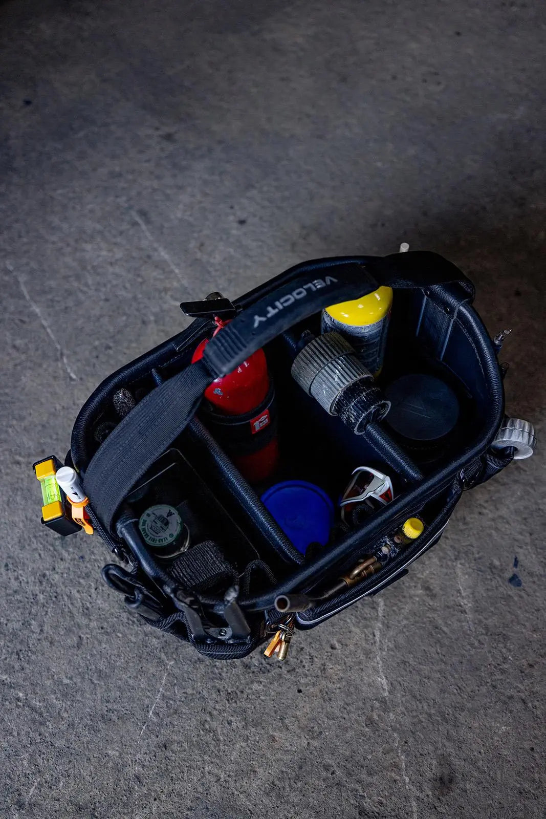 Velocity Rogue 80 PB Open Tote Soldering Bag Black Connect Compatible OT-80-B  White Rose Tools