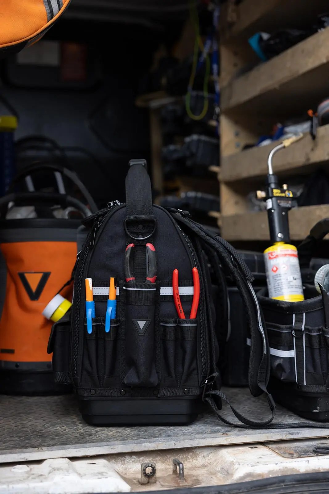 Velocity Rogue 90 Service Bag Shadow Black Connect Compatible SB-90-B  White Rose Tools