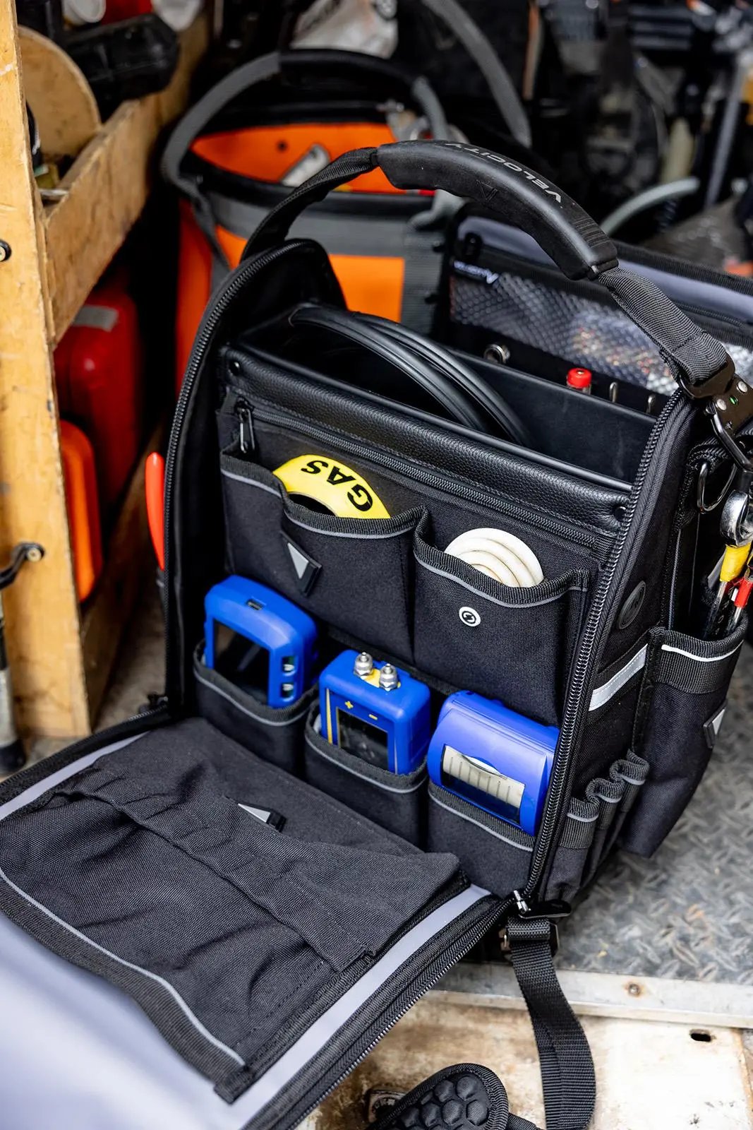 Velocity Rogue 90 Service Bag Shadow Black Connect Compatible SB-90-B  White Rose Tools