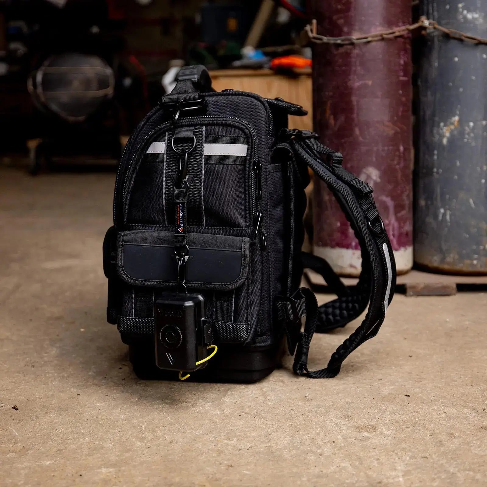 Velocity Tester Backpack BP22 Shadow Black Connect Compatible BP-22-B  White Rose Tools