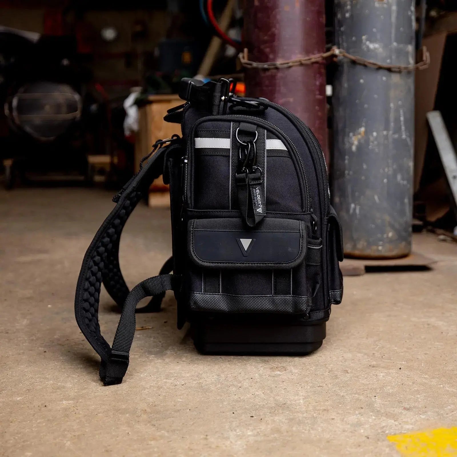 Velocity Tester Backpack BP22 Shadow Black Connect Compatible BP-22-B  White Rose Tools