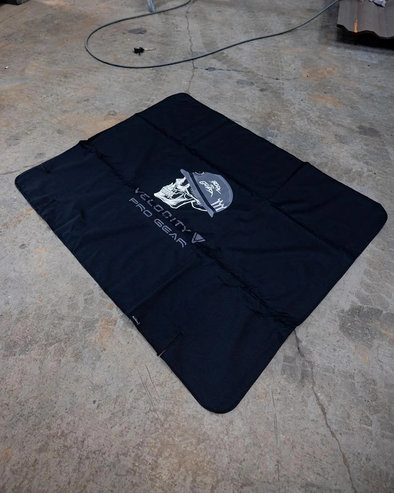 Velocity Work Mat Waterproof 1800 x 1460mm Shadow Black WM-04  White Rose Tools