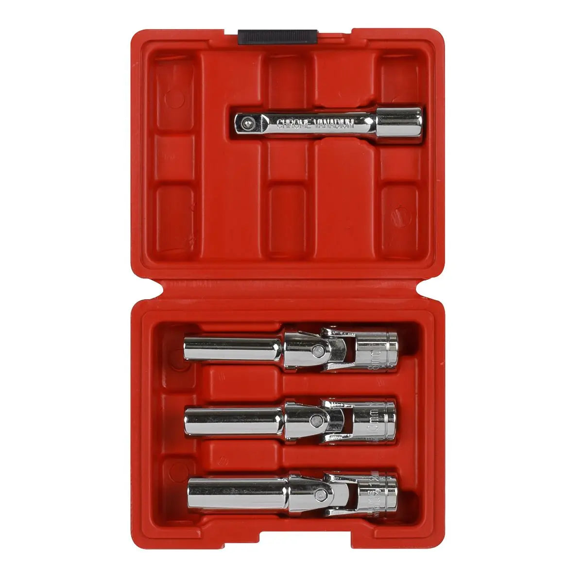 WRT Sealey Diesel Glow Plug Socket Set 4pc 3/8"Sq Drive  White Rose Tools