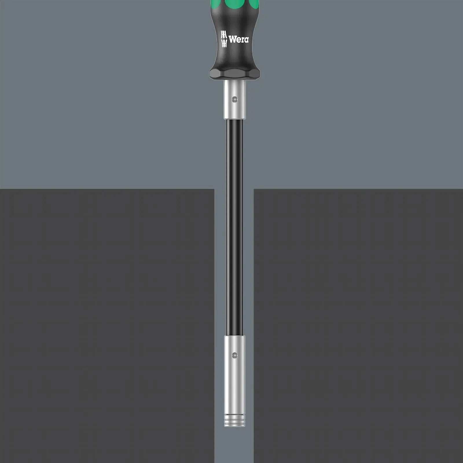 Wera 393 S Kraftform Kompakt Screwdriver Bit Holder Extra Slim with Flexible Shaft 