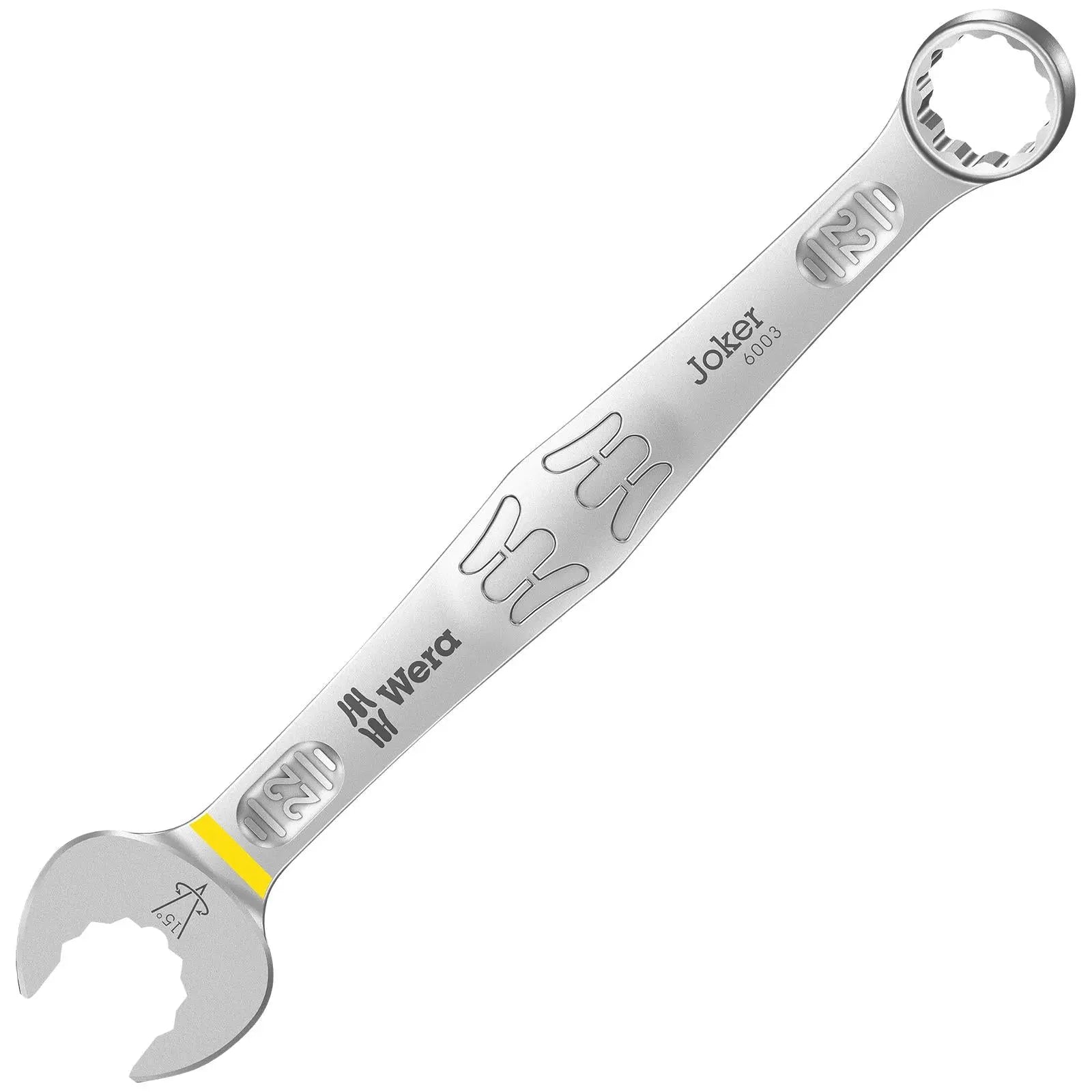 Wera 6003 Joker Combination Spanner Wrench Open End Ring Metric 