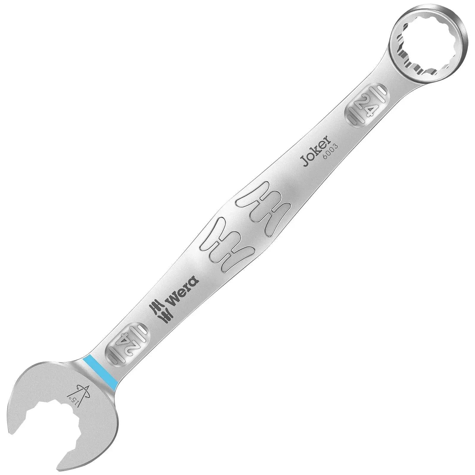Wera 6003 Joker Combination Spanner Wrench Open End Ring Metric 