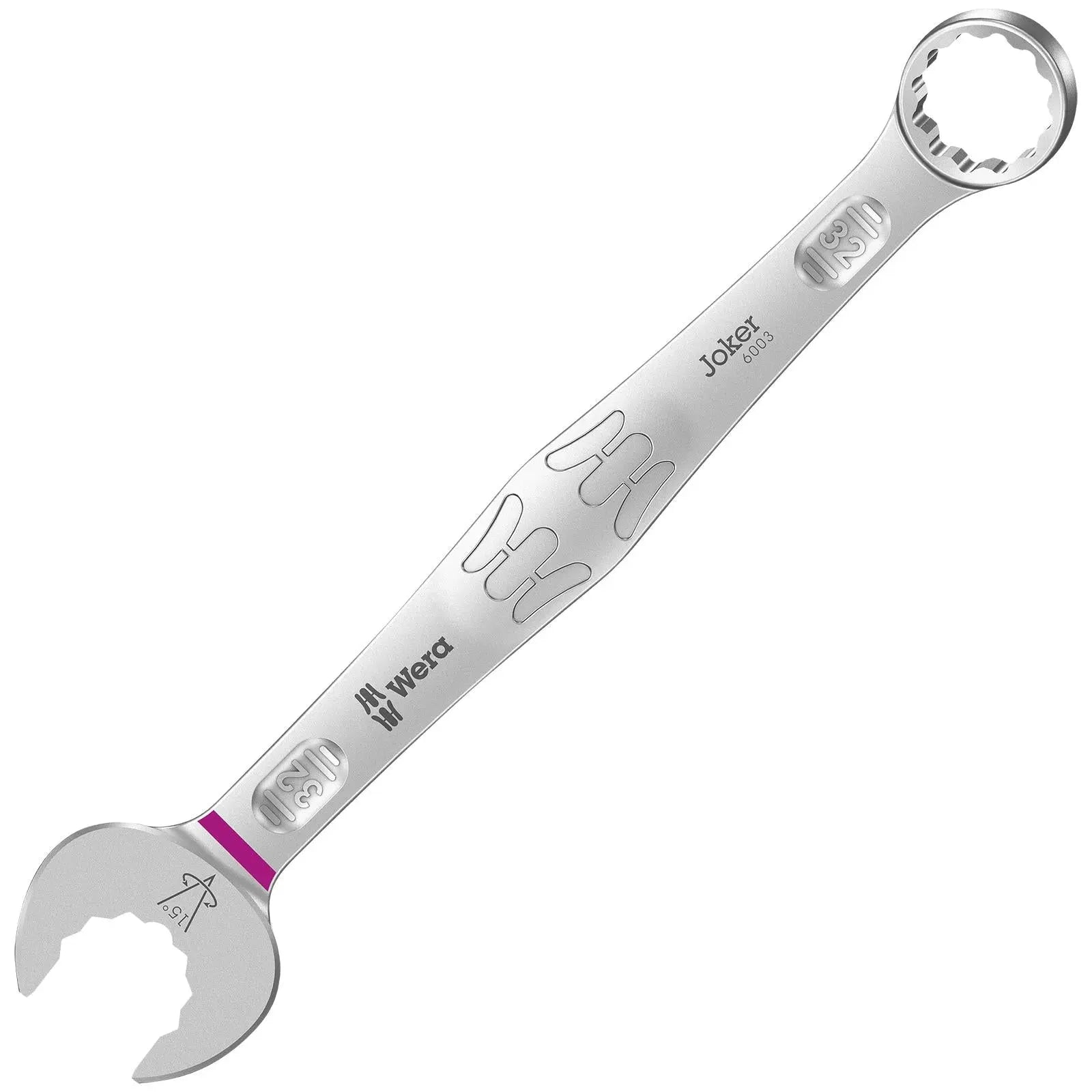 Wera 6003 Joker Combination Spanner Wrench Open End Ring Metric 