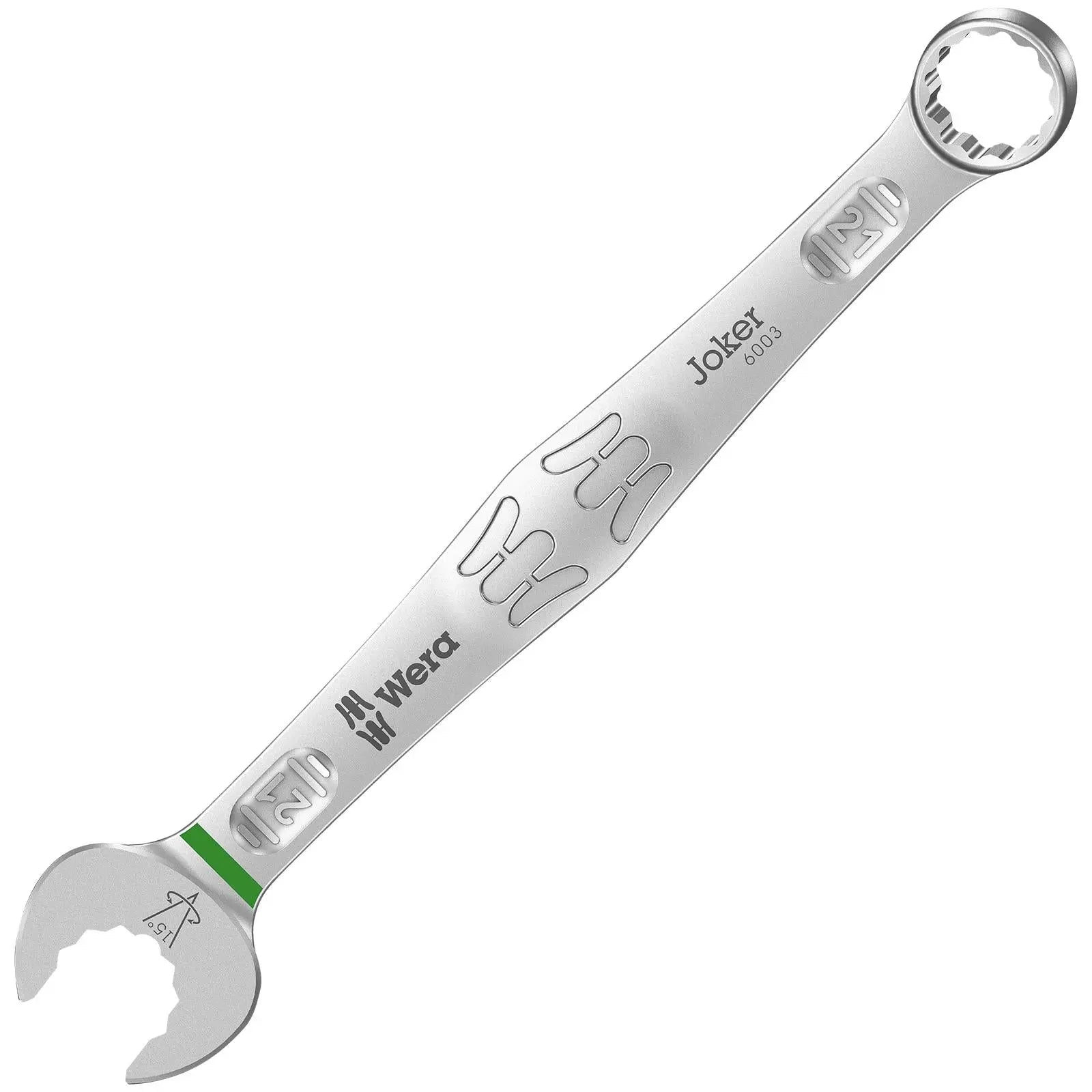 Wera 6003 Joker Combination Spanner Wrench Open End Ring Metric 