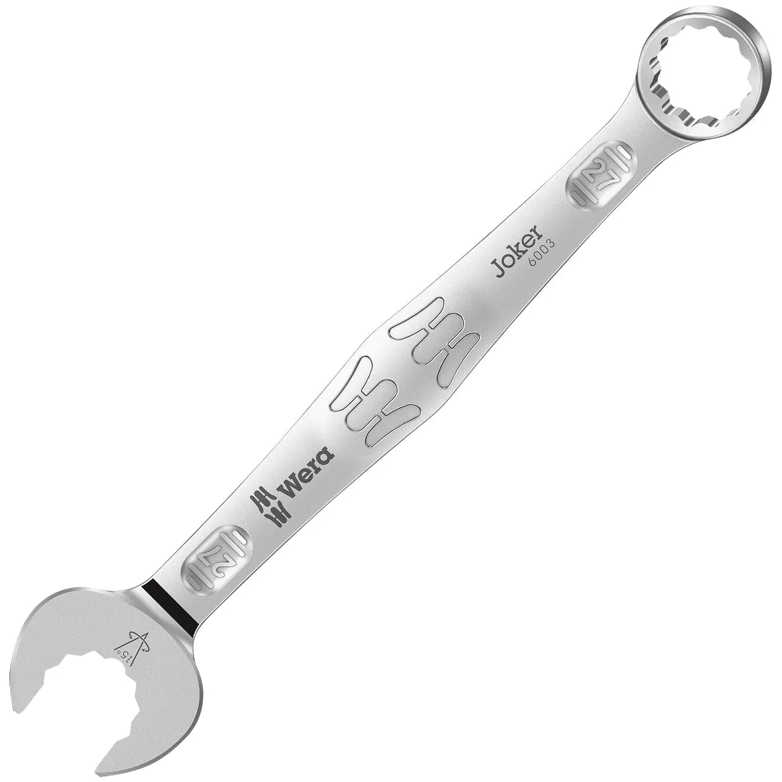 Wera 6003 Joker Combination Spanner Wrench Open End Ring Metric 