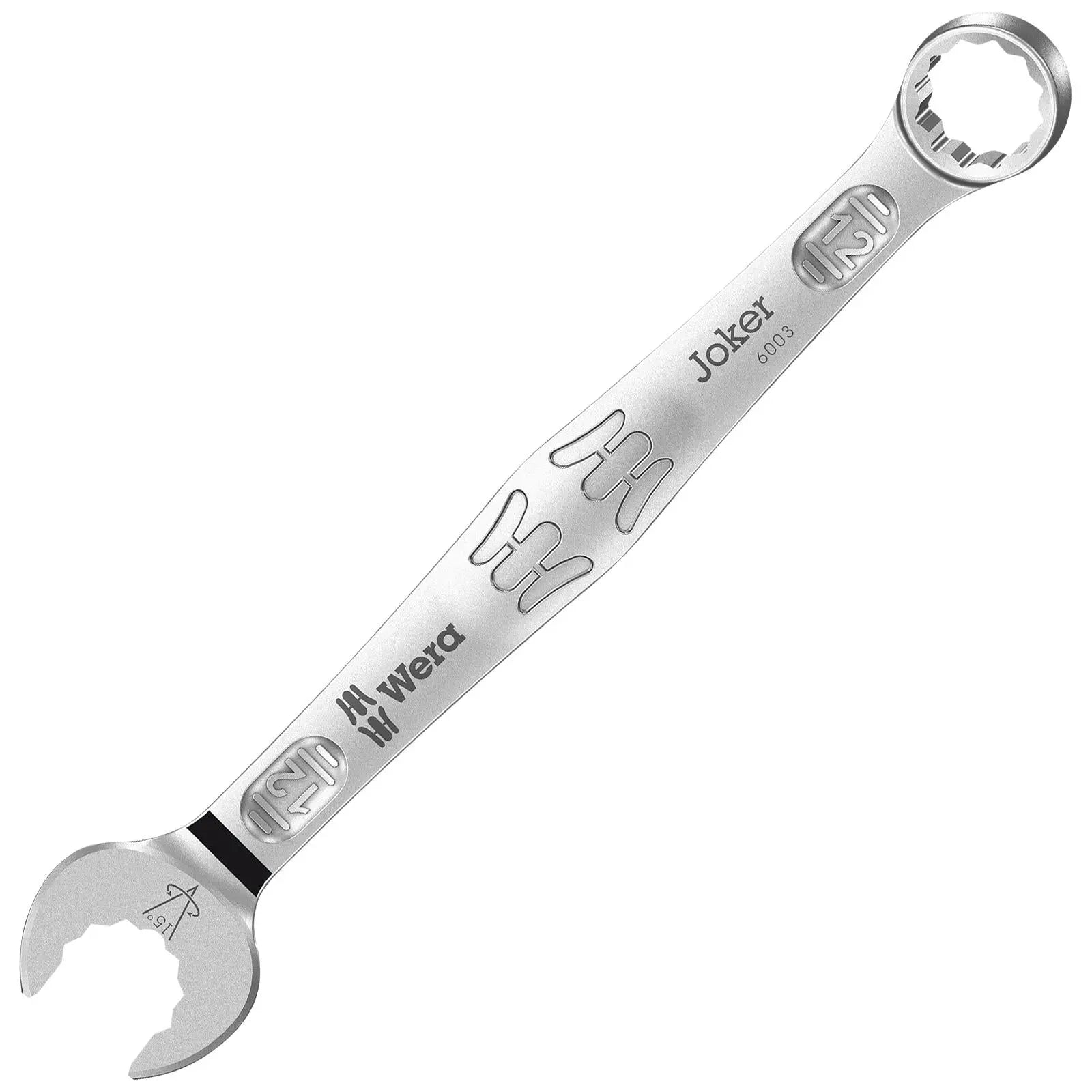 Wera 6003 Joker Combination Spanner Wrench Open End Ring Metric 