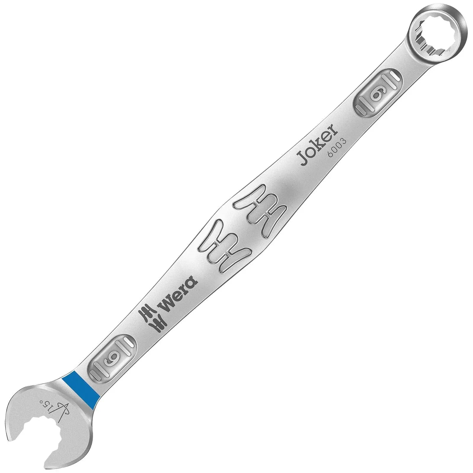 Wera 6003 Joker Combination Spanner Wrench Open End Ring Metric 