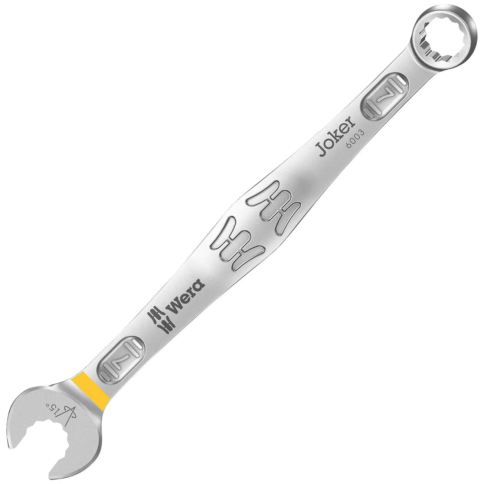 Wera 6003 Joker Combination Spanner Wrench Open End Ring Metric 