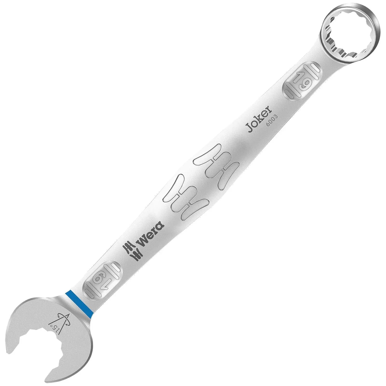 Wera 6003 Joker Combination Spanner Wrench Open End Ring Metric 