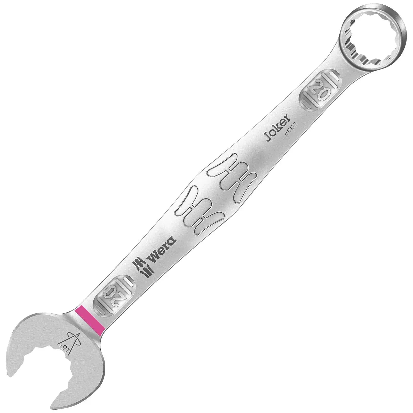Wera 6003 Joker Combination Spanner Wrench Open End Ring Metric 