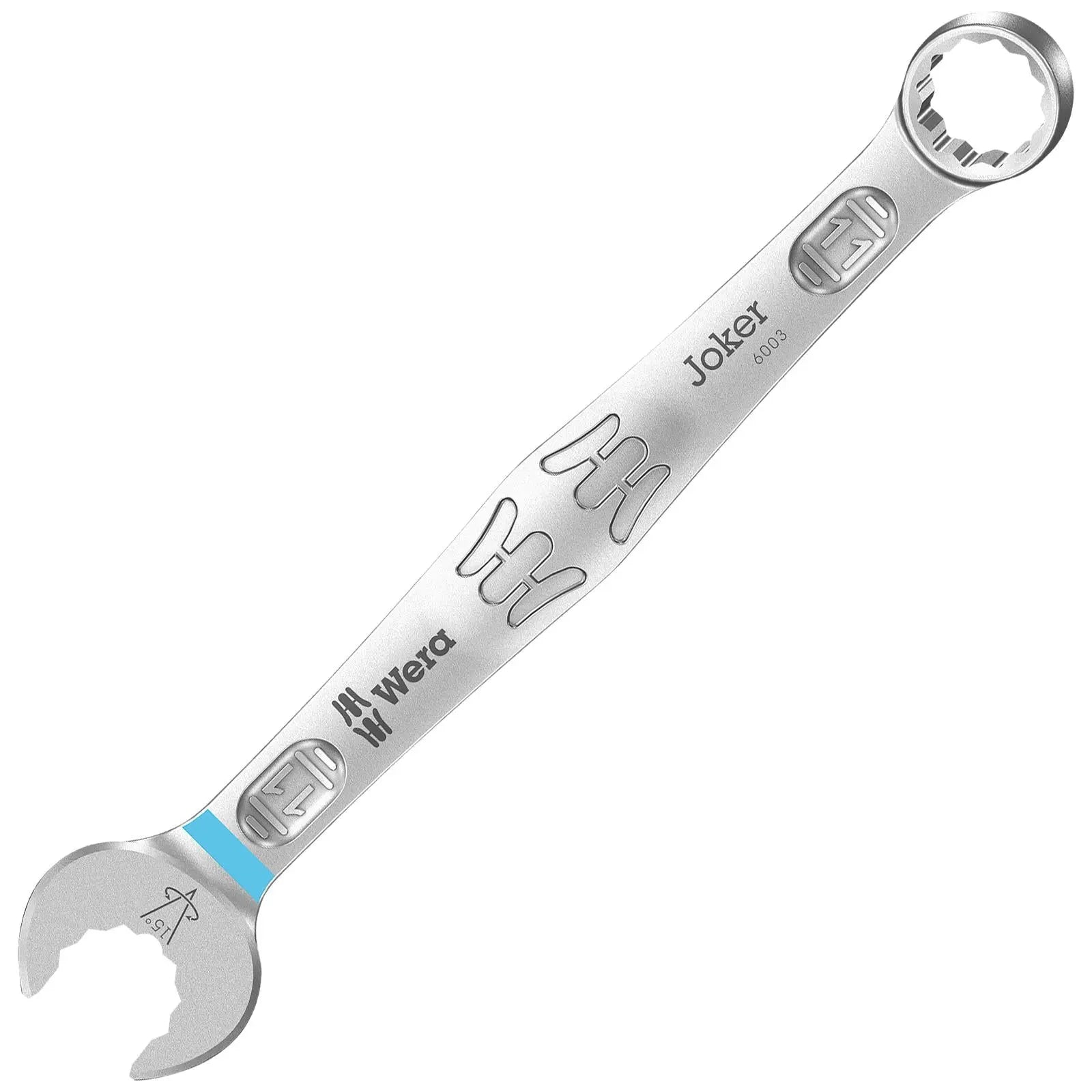 Wera 6003 Joker Combination Spanner Wrench Open End Ring Metric 