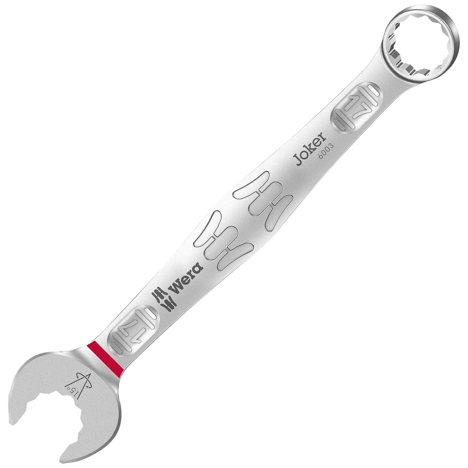 Wera 6003 Joker Combination Spanner Wrench Open End Ring Metric 