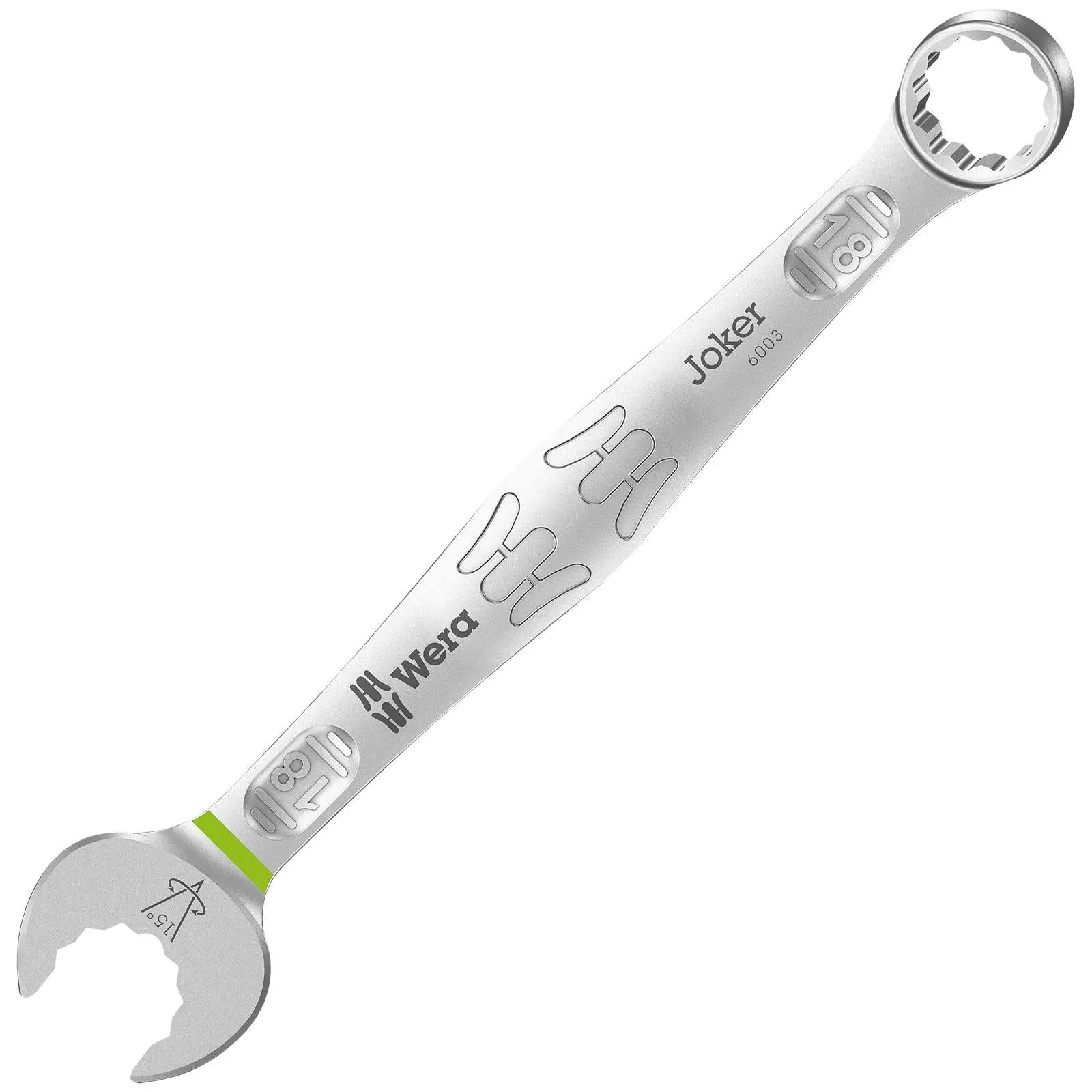 Wera 6003 Joker Combination Spanner Wrench Open End Ring Metric 
