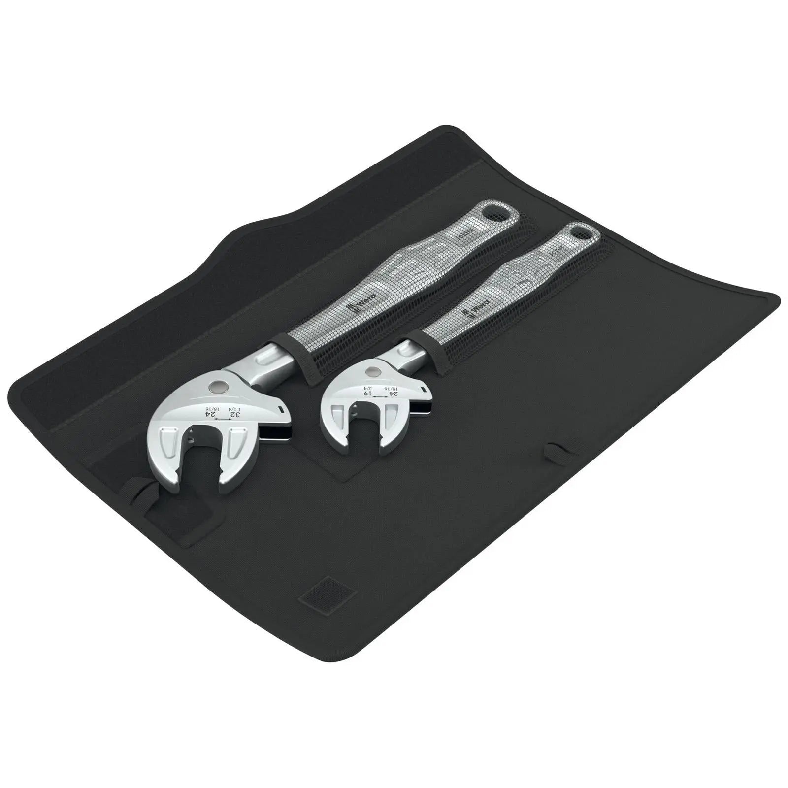 Wera 6004 Joker 2 Set 1 Self Setting Spanner Set XL and XXL 19-32mm in Case 2 Pieces  White Rose Tools
