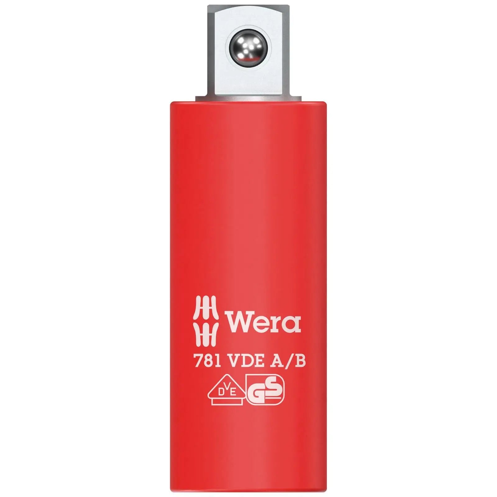 Wera 781 A/B VDE Insulated Socket Adaptor Connector 1/4" to 3/8" Drive  White Rose Tools