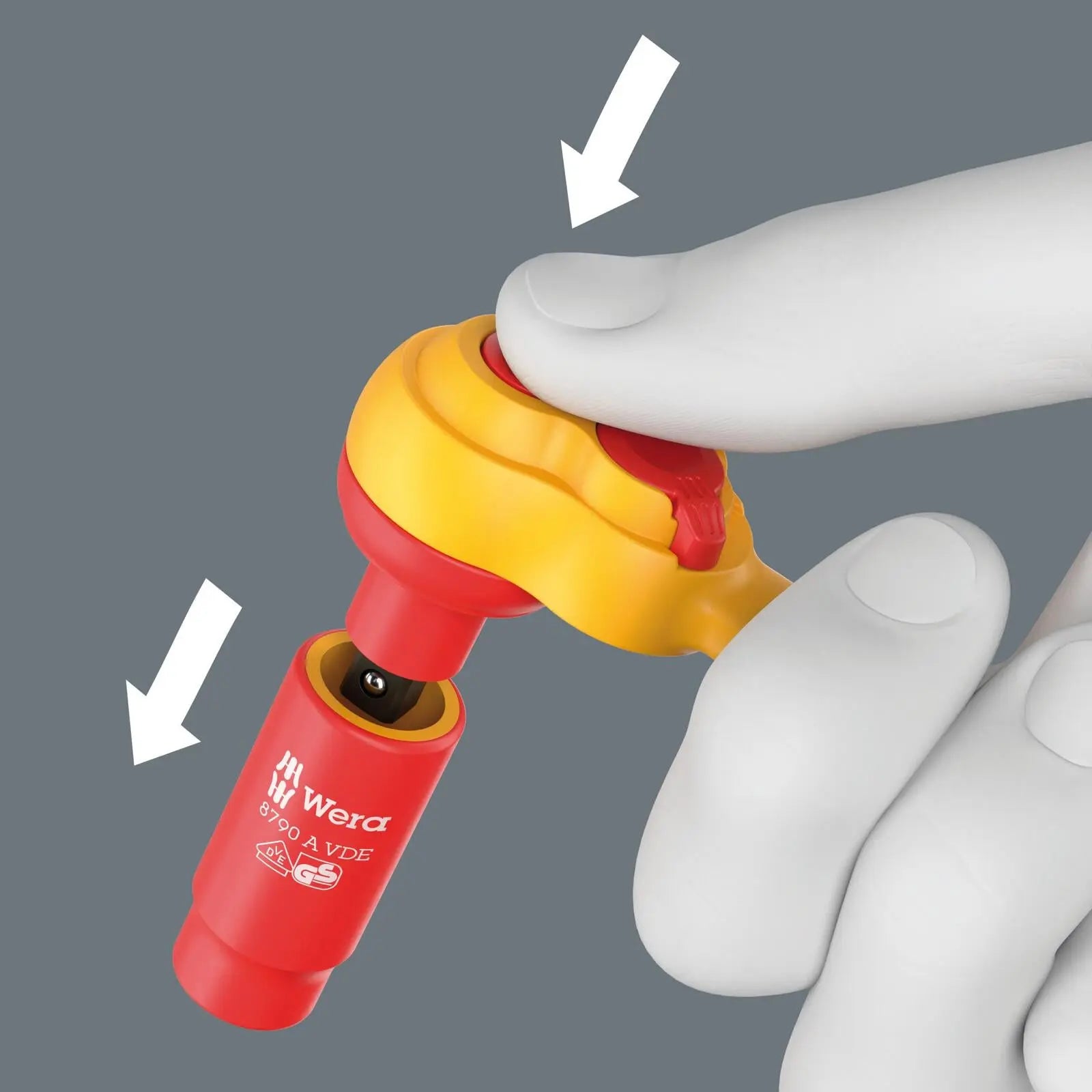 Wera 9727 Foam Insert 8007 A VDE Zyklop VDE Ratchet Set 1 Insulated 1/4" Drive 30 Pieces  White Rose Tools