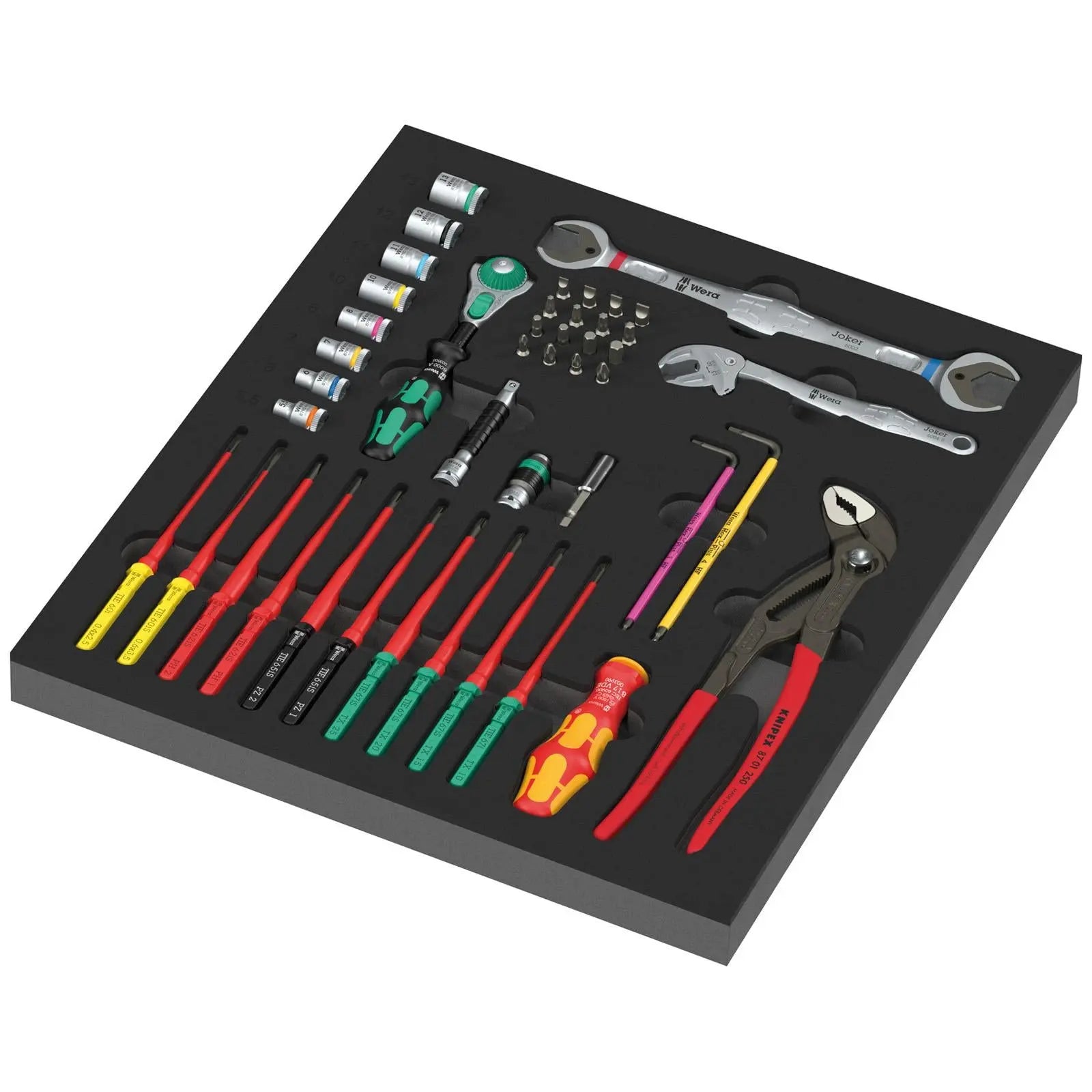 Wera Roller Cabinet & Foam Inserts - White Rose Tools