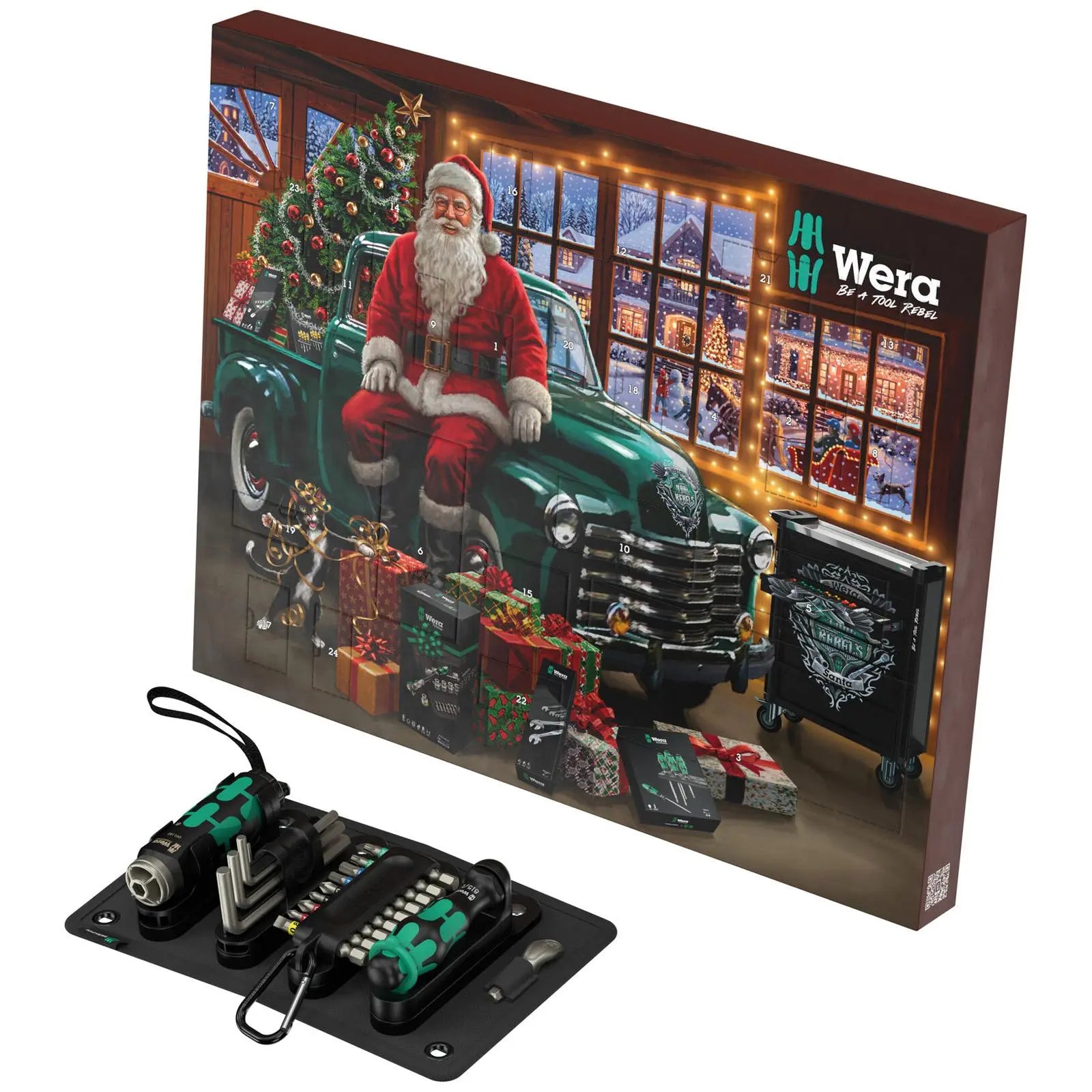 Wera Advent Calendar 2026 Screwdriver and Bit Set 24 Pieces