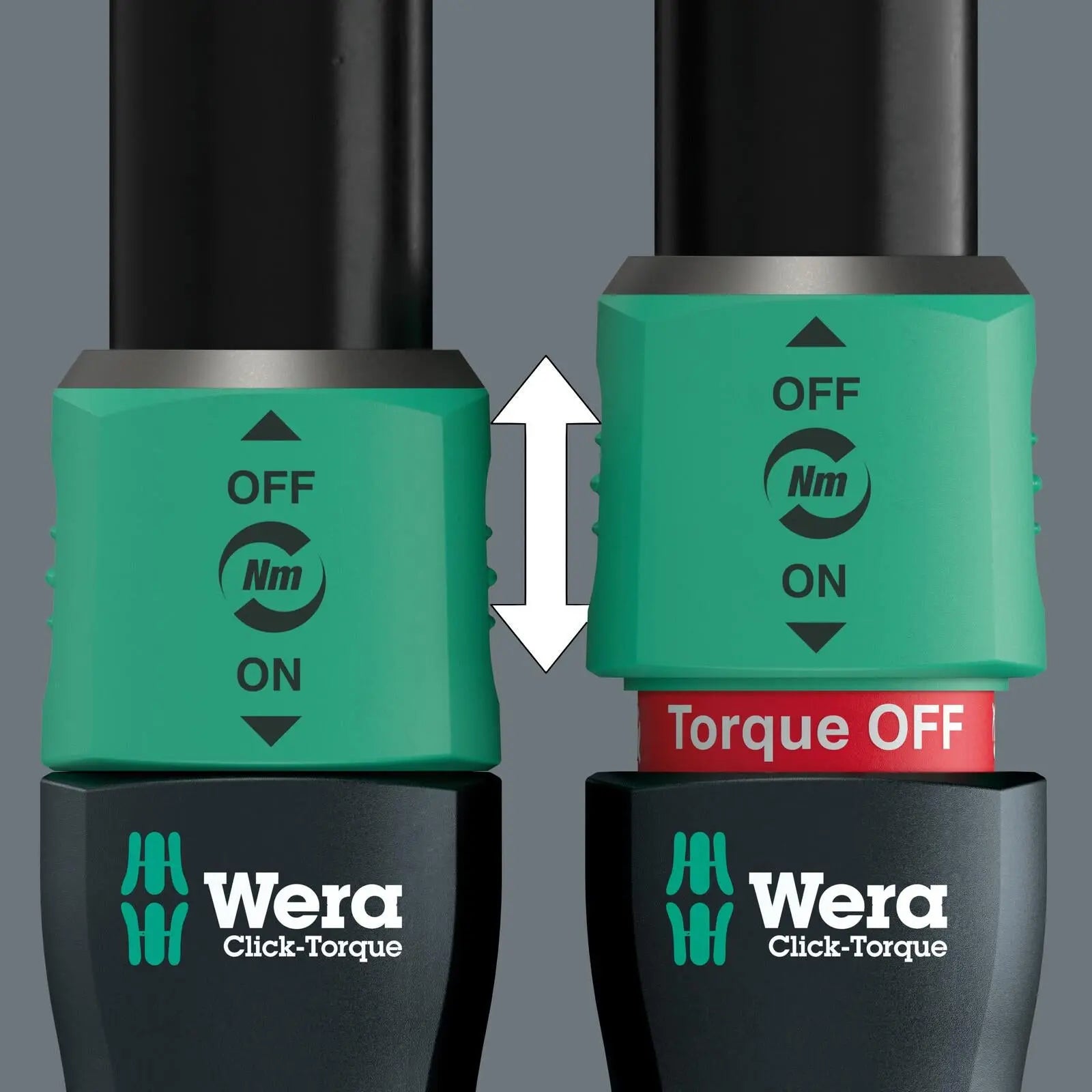 Wera Click Torque Lock Wrench C 3 Reversible Ratchet 40-200 Nm 1/2" Drive Clockwise Torque Operation  White Rose Tools