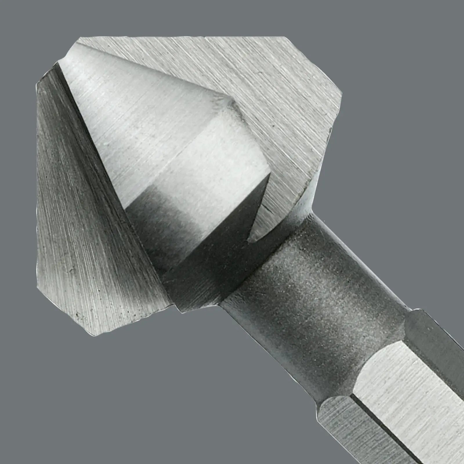Wera Countersink Bit Set 1-Flute 8 Piece 845/8 with Screwdriver and Rapidaptor Bit Holder  White Rose Tools