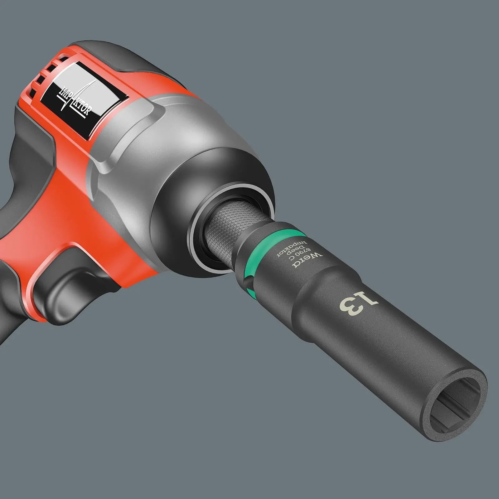 Wera Deep Impact Socket Impaktor with 1/2" Drive Zyklop 8790 C 21mm x 83mm 