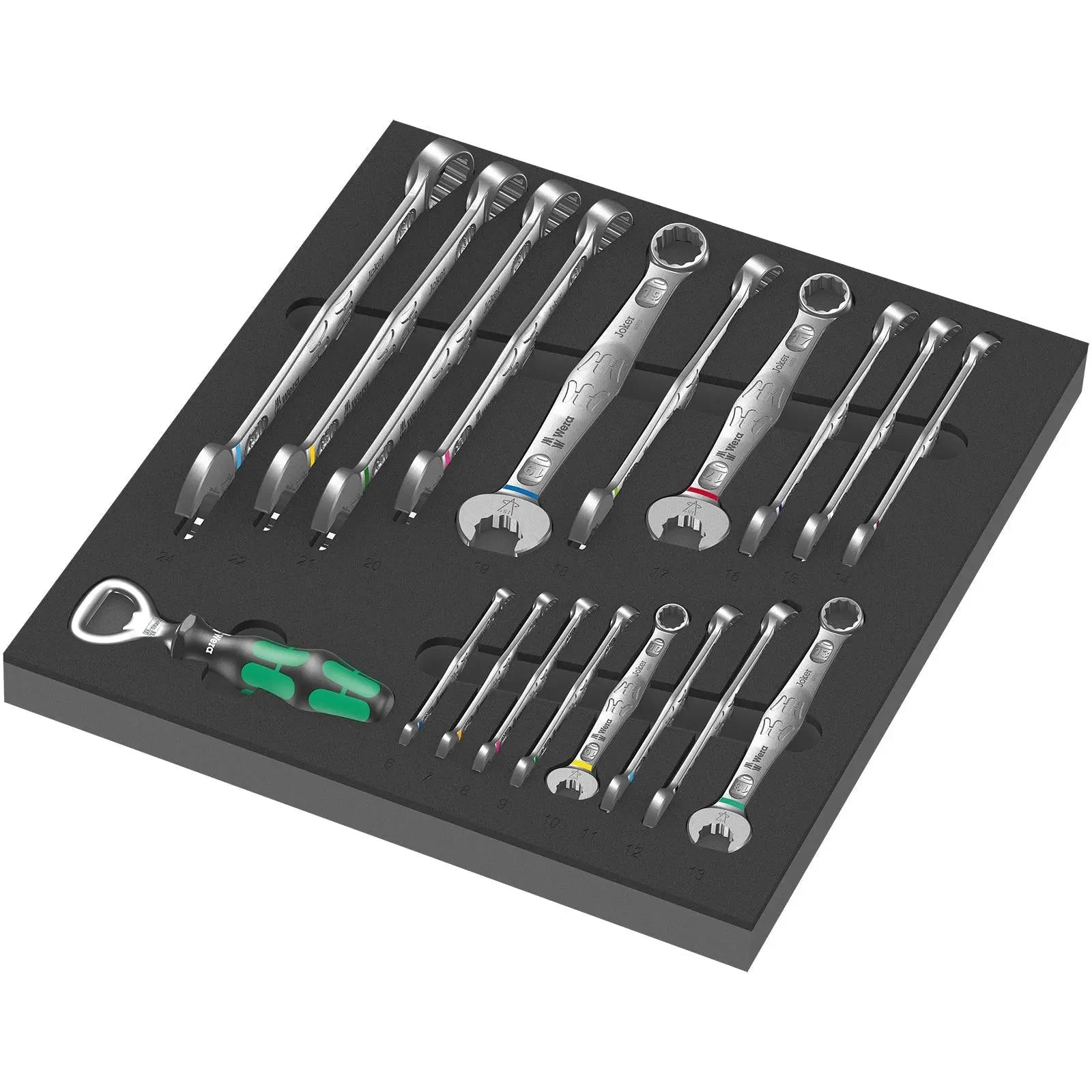 Wera Foam Insert 6003 Joker Set 1 9731 19 Pieces 