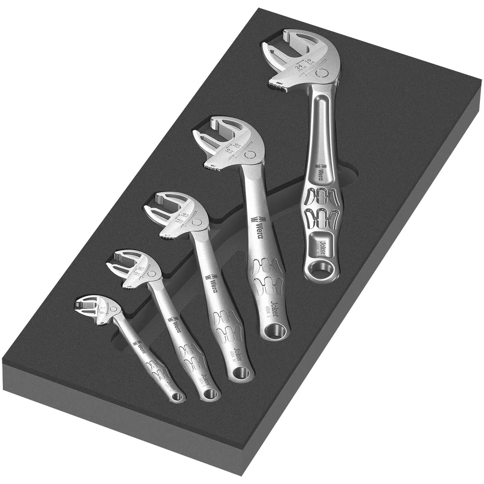 Wera Foam Insert 6004 Joker Set 1 9732 5 Pieces 