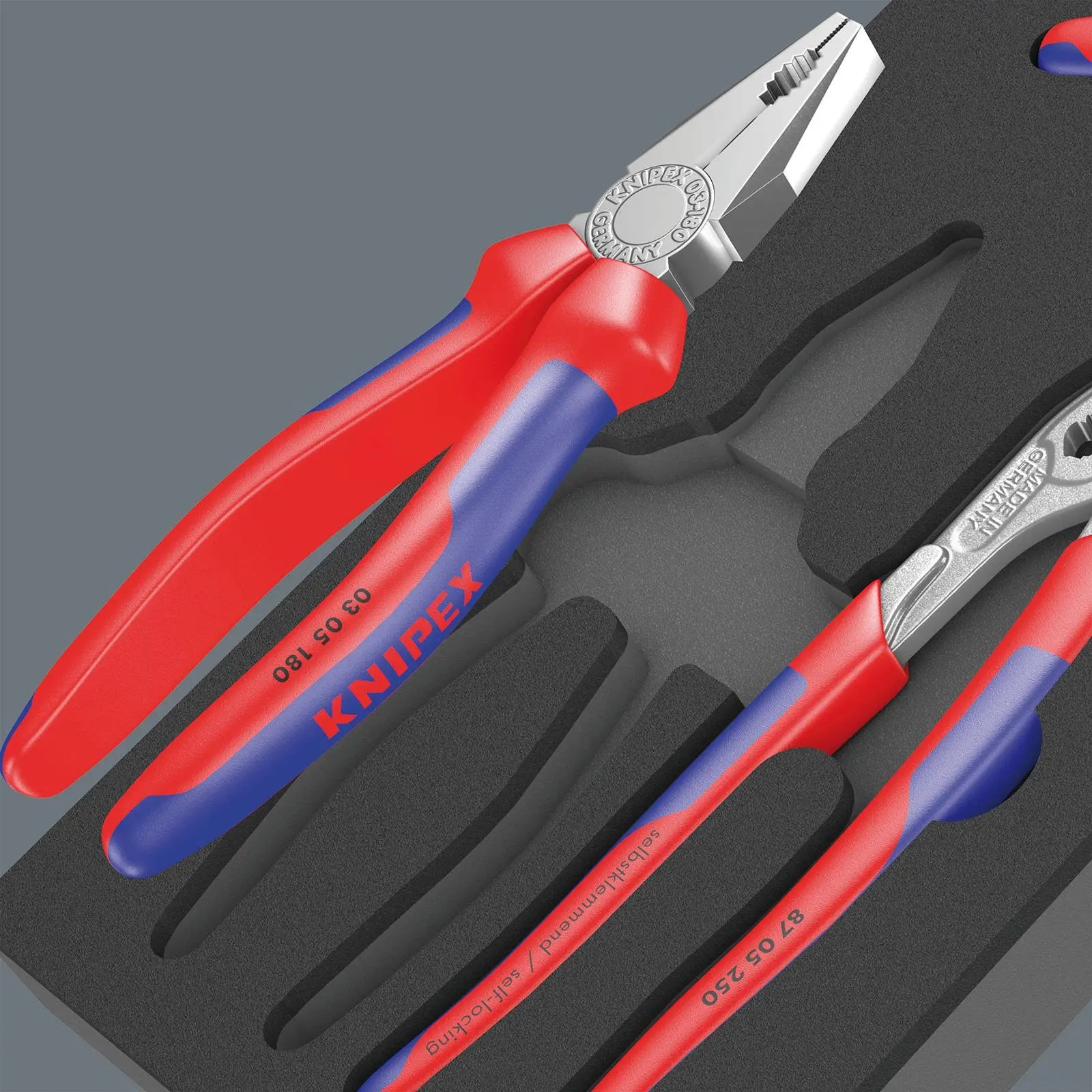 Wera Foam Insert Knipex Pliers Set 1 9780 3 Pieces 